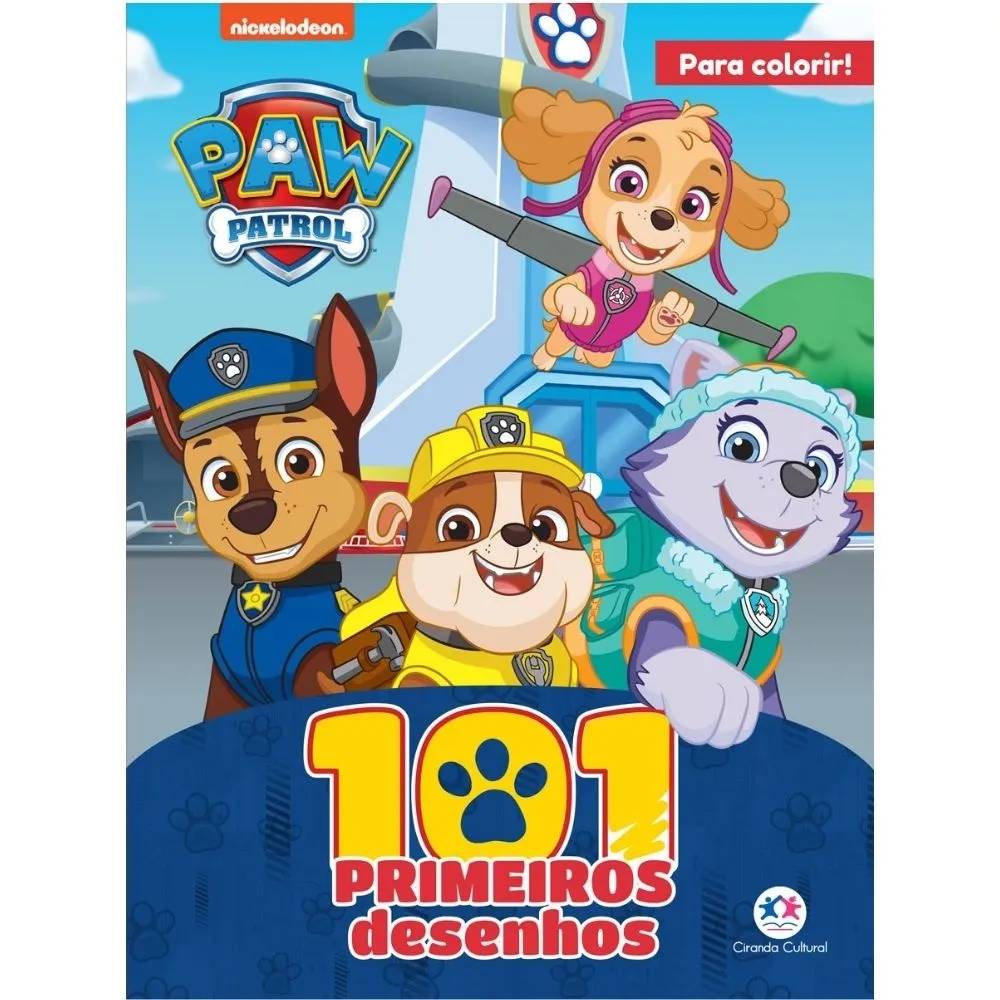 Kit Patrulha Canina 3 Livros Para Colorir - Ciranda Cultural - Imagem 3