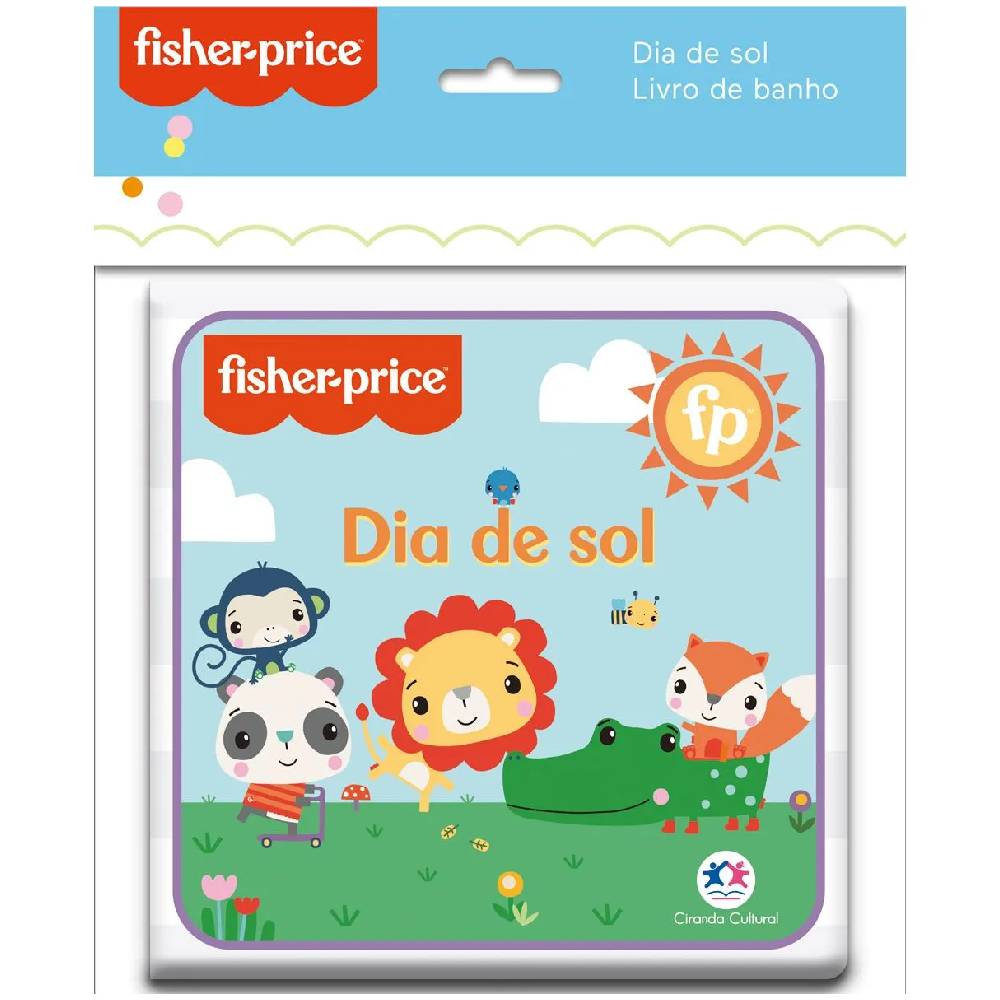 Kit Fisher-Price 3 Livros Banho - Ciranda Cultural - Imagem 4