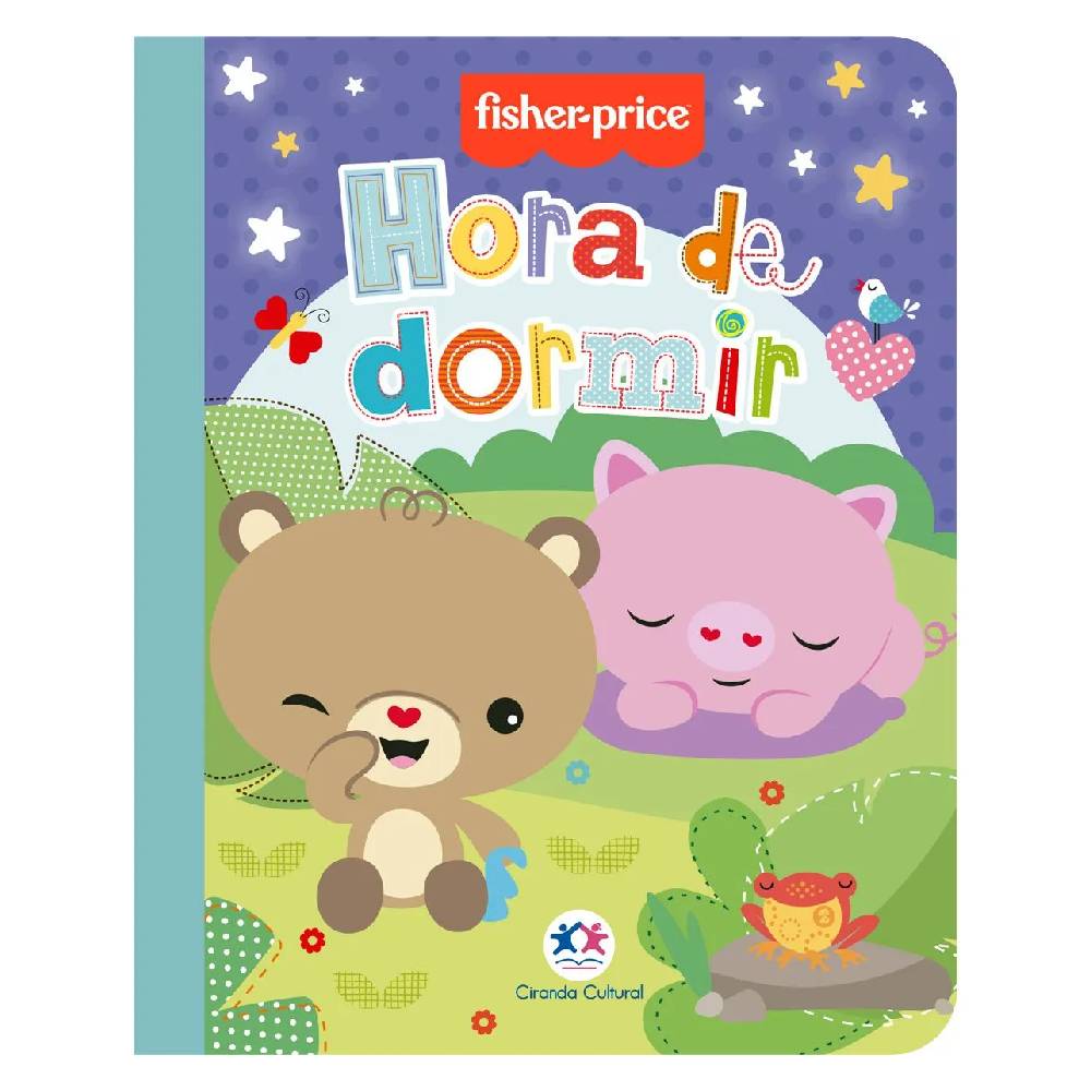 Kit Fisher-Price 3 Livros Hora de Comer, Hora do Banho e Hora de Dormir - Ciranda Cultural - Imagem 4