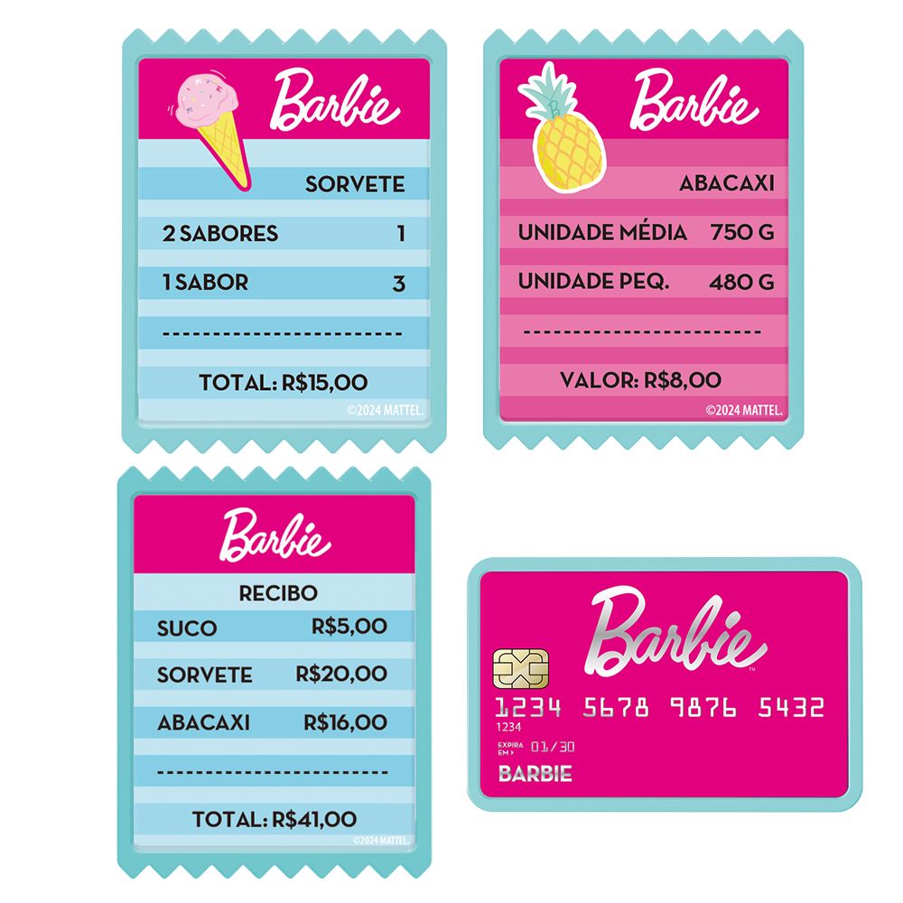 Barbie Caixa Registradora Unique - Fun Divirta-se - Imagem 4